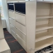White 5 Drawer Metal Lateral File Cabinet